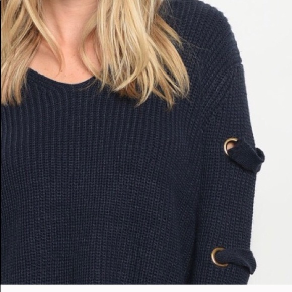 Navy Sweater - Picture 4 of 6